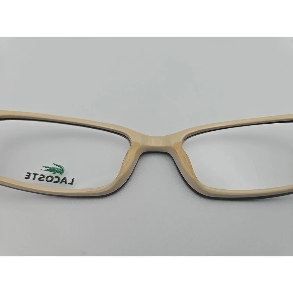 LACOSTE‎ LA12221 Eyeglasses ( Frame Only ) Black Brown Tan 50-18-130
